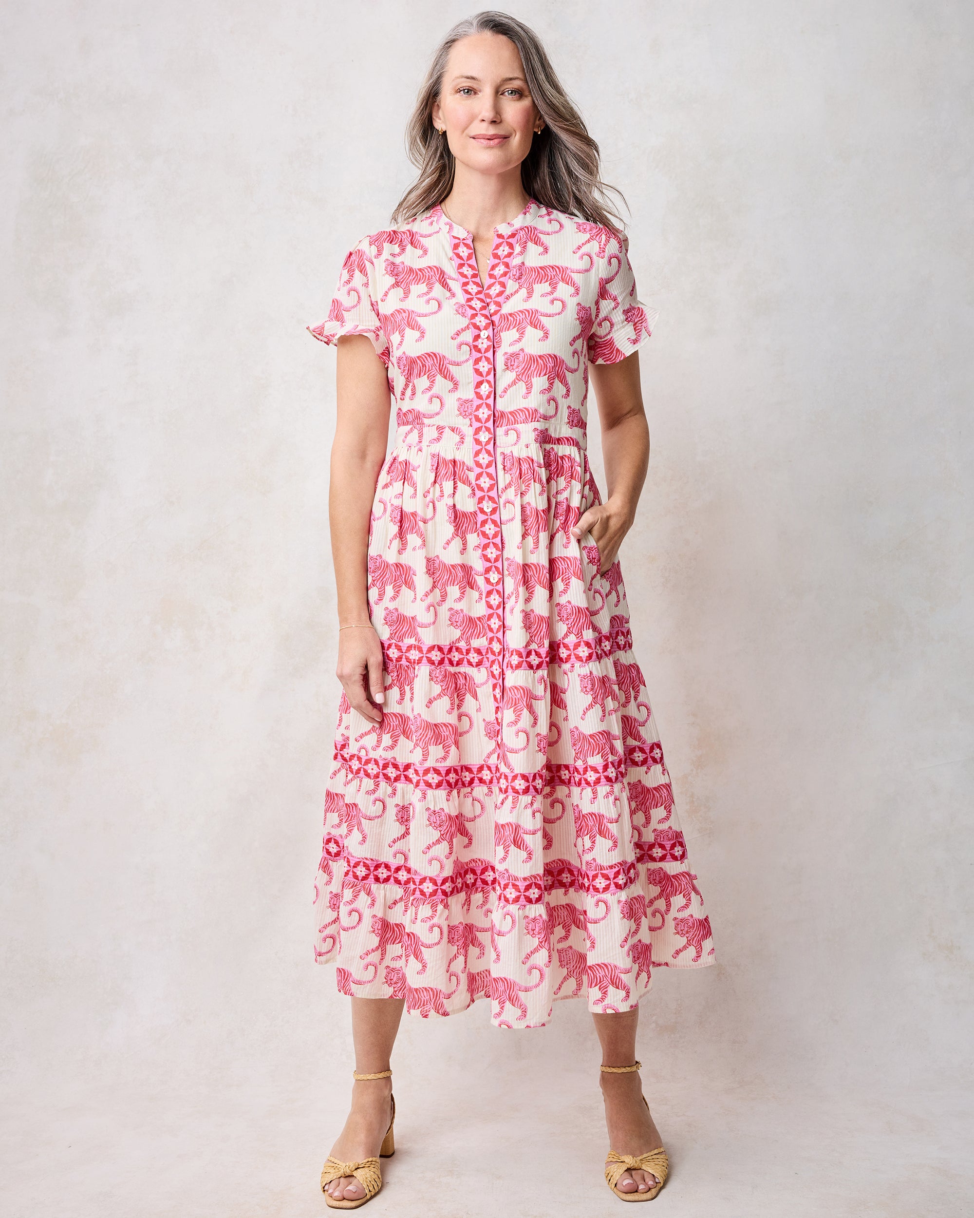 Cat Walk - Cornelia Dress - Coconut Cream - Image 2