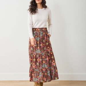 Floral Bandana - Lone Star Skirt - Tanned Copper