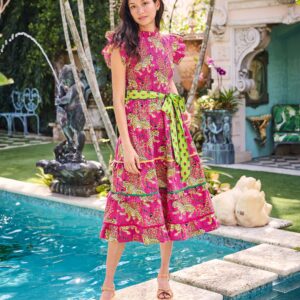 Bagheera - Ready to Ruffle Dress - Hot Pink