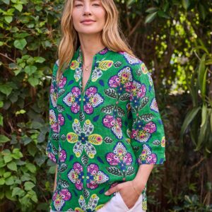 Kaleidoscope Wings - Adele Tunic - Greenhouse
