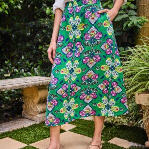 Kaleidoscope Wings - Gwyneth Skirt - Greenhouse