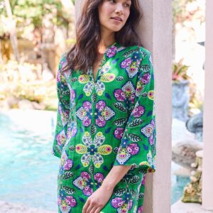 Kaleidoscope Wings - Paloma Dress - Greenhouse