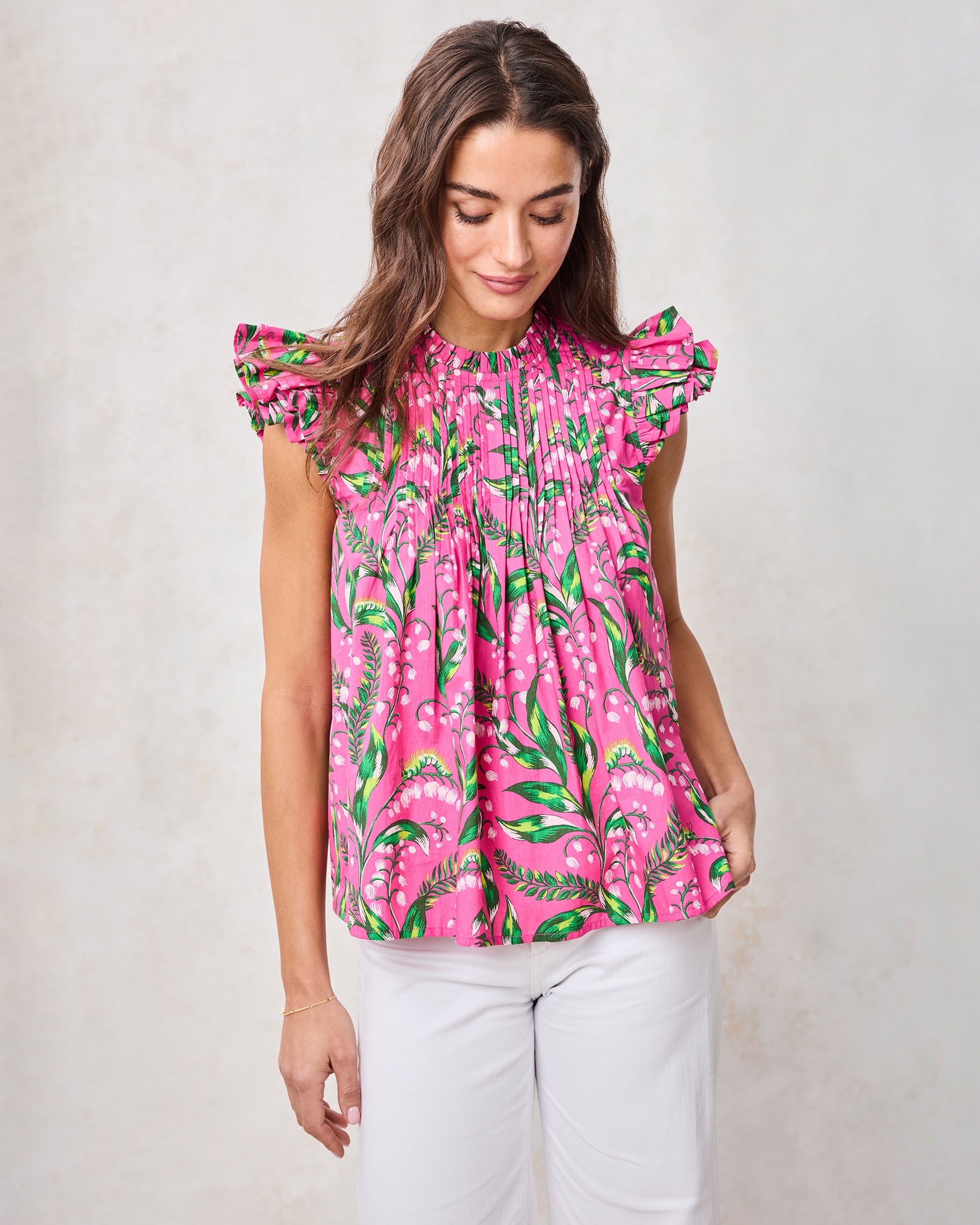 Lily Of the Valley - When in Doubt Blouse - Pink - Image 4