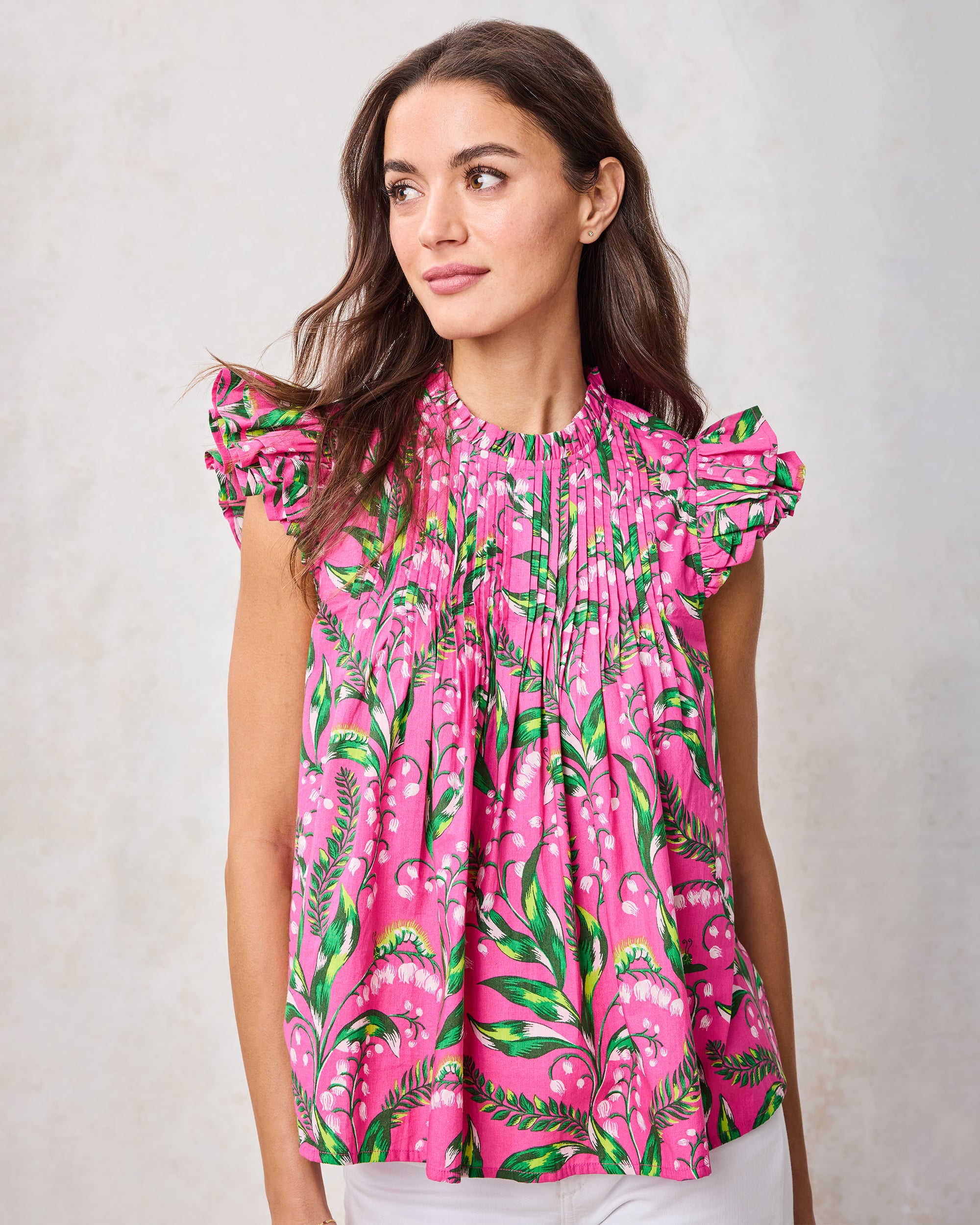 Lily Of the Valley - When in Doubt Blouse - Pink - Image 5