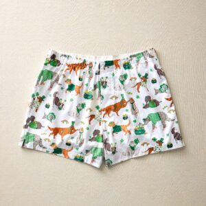 Lucky Paws - Mens Boxer - Irish Cream