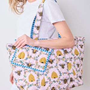 Sweet Bee - Weekender Bag - Pink Petal