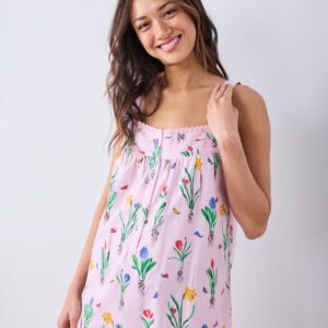 Tulip Trail - Back To Bed Nightgown - Blush