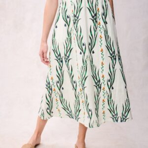Wildflower Vines - Gwyneth Skirt - Antique Lace