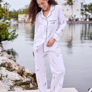 Daughters of Triton - Long PJ Set - Cloud