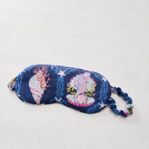 Underwater Enchantment - Eco Satin Eyemask - Navy