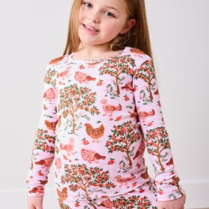 Hen House - Kids PJ Set - Ballet Pink