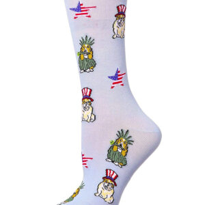 Multi - Patriotic Dog Socks - Infinity Classics