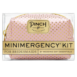 Pink Gold Dot - Minimergency Kit For Bridesmaids - Pinch Provisions