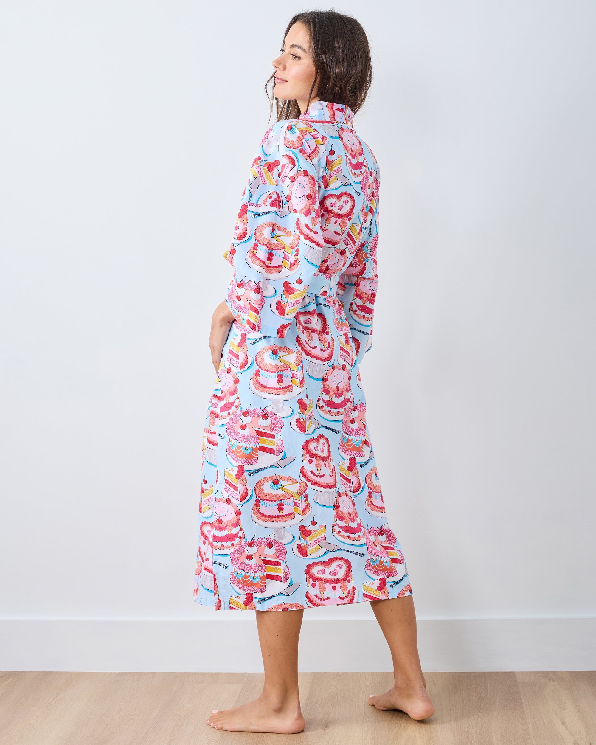 Vintage Cakes - Long Robe - Blue Buttercream - Image 5
