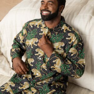 Bagheera - Men's Long PJ Set - Ink